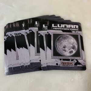 Avalon Hill Hasbro 2007 Risk 2210 AD Replacement  Parts 14 Lunar Territory Cards